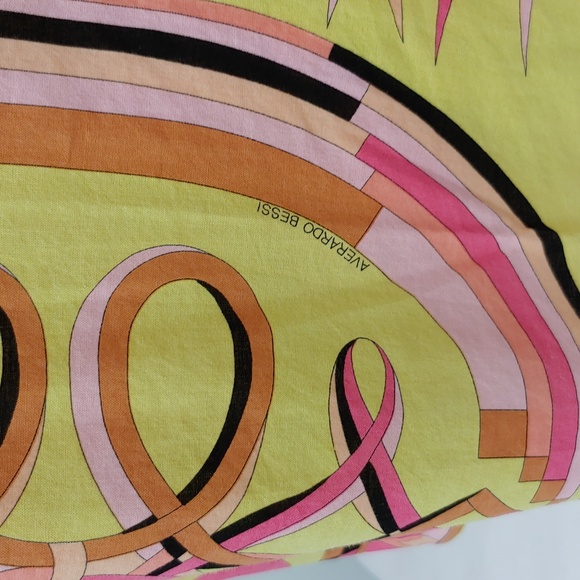 Averado Bessi Multi Color 100% Cotton Long Sleeve Button Down Shirt Size 10 - Picture 7 of 13